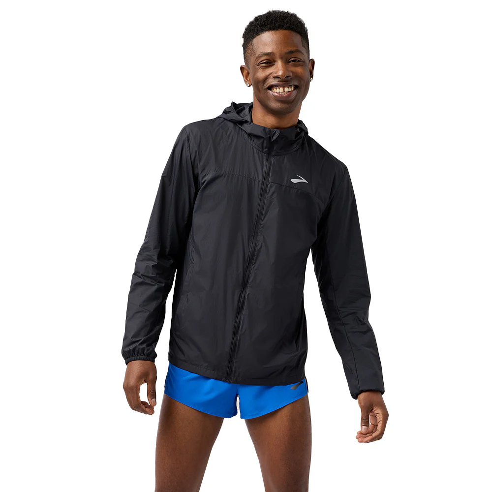 DC Half Men's Brooks Canopy Packable Jacket - Black - Image 2