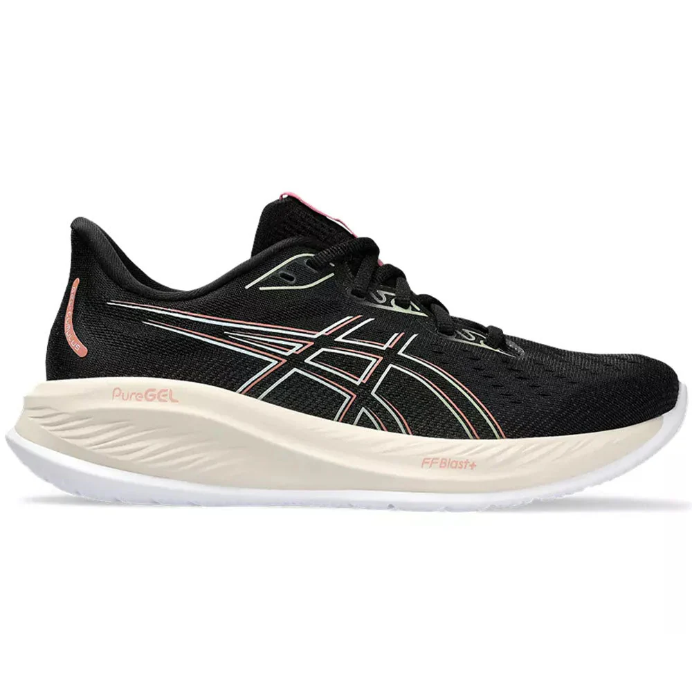 Women's Asics Gel-Cumulus 26, Black/Dark Jade, 11 B Medium