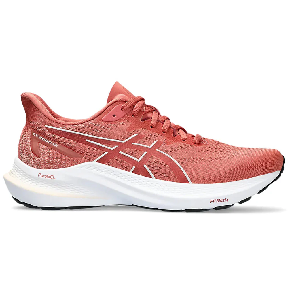 Women's Asics GT-2000 12, Light Garnet/Brisket Red, 10.5 B Medium
