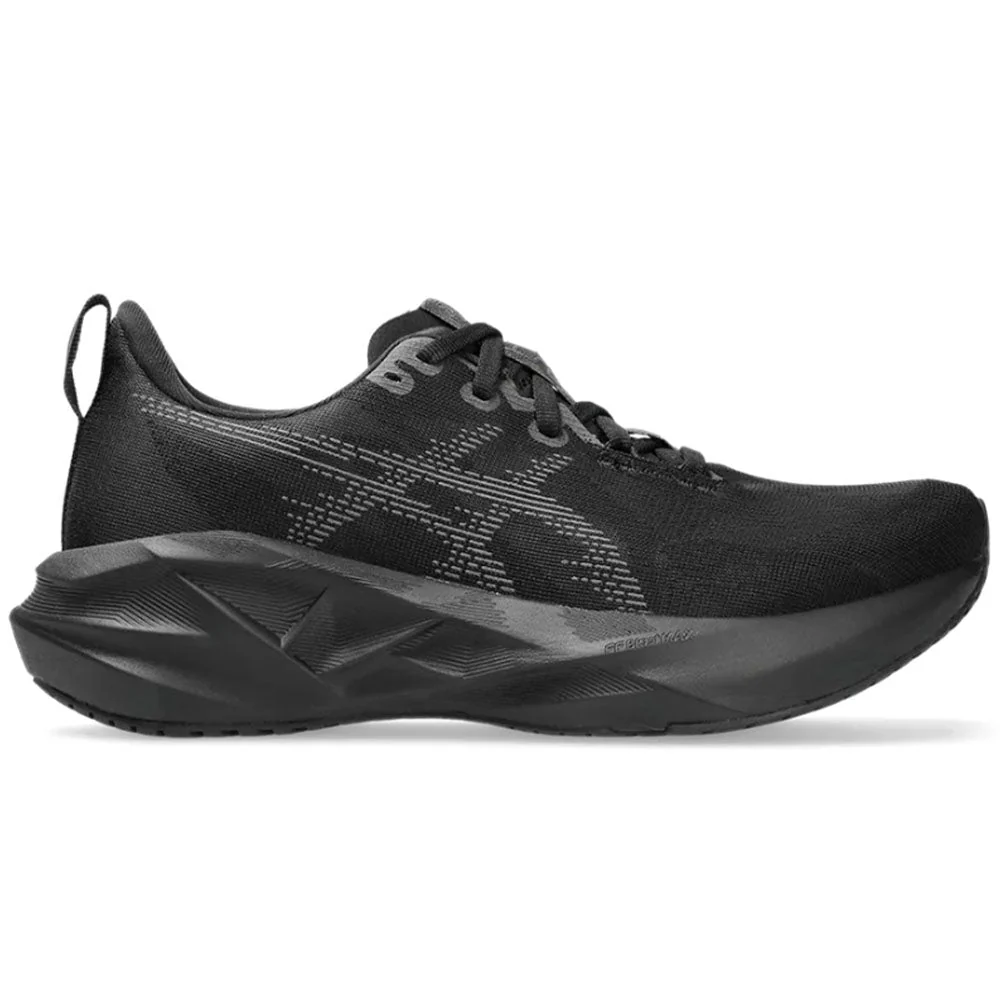Women's Asics Novablast 5, Black/Carrier Grey, 9 B Medium