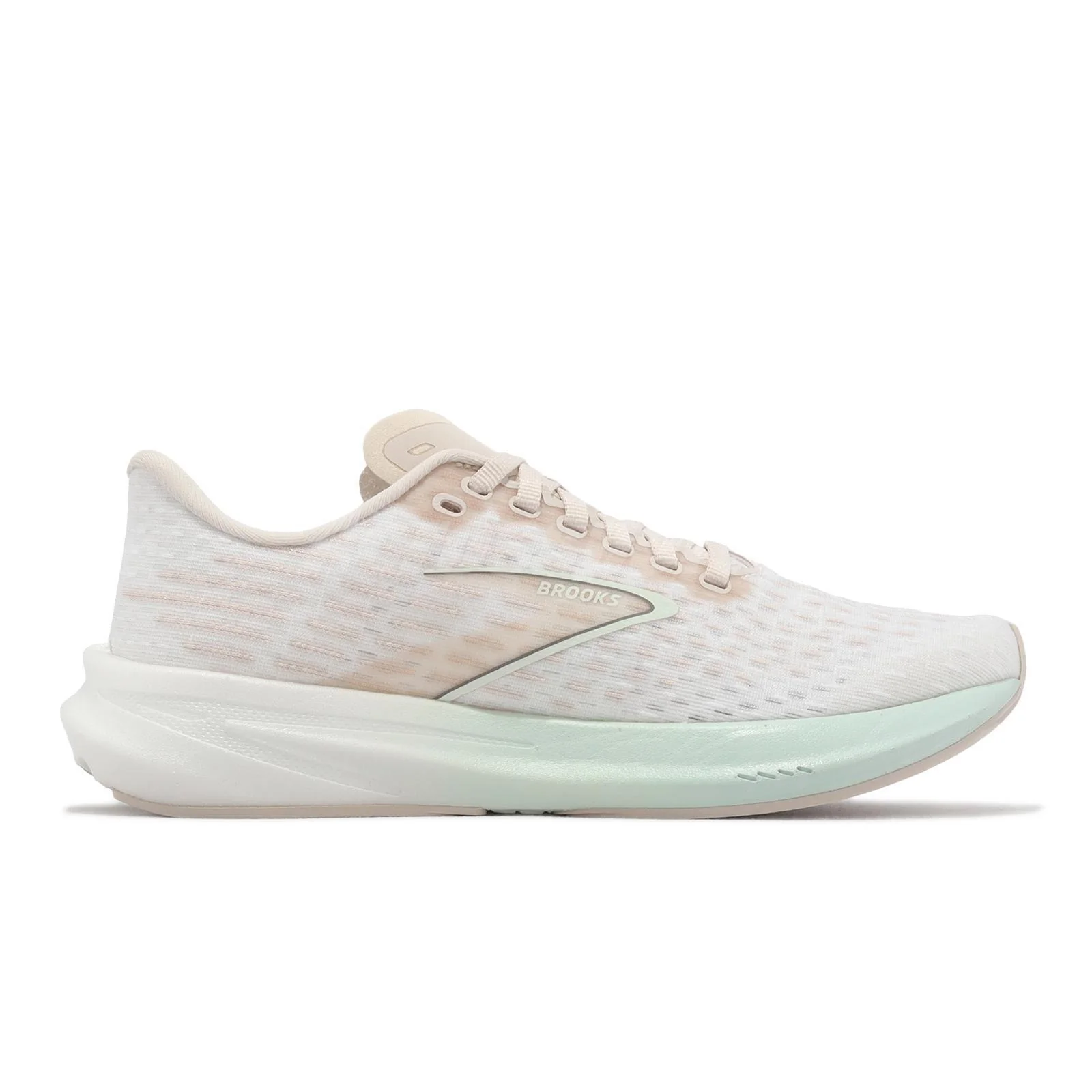 Women's Brooks Hyperion, Crystal Grey/Blue Glass/White, 10.5 B Medium