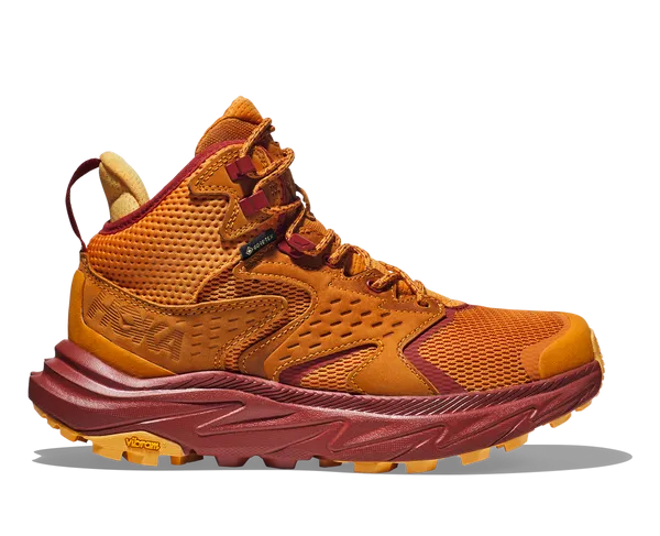 Women's Hoka Anacapa 2 Mid GTX, Amber Haze/Sherbet, 8.5 B Medium