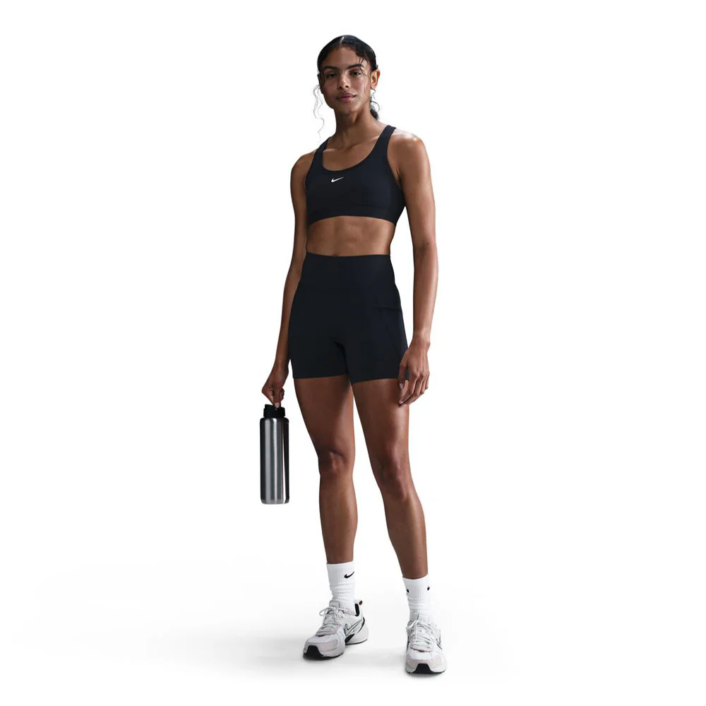 Women's Nike Universa Medium-Support High-Waisted 5" Biker Shorts with Pockets
