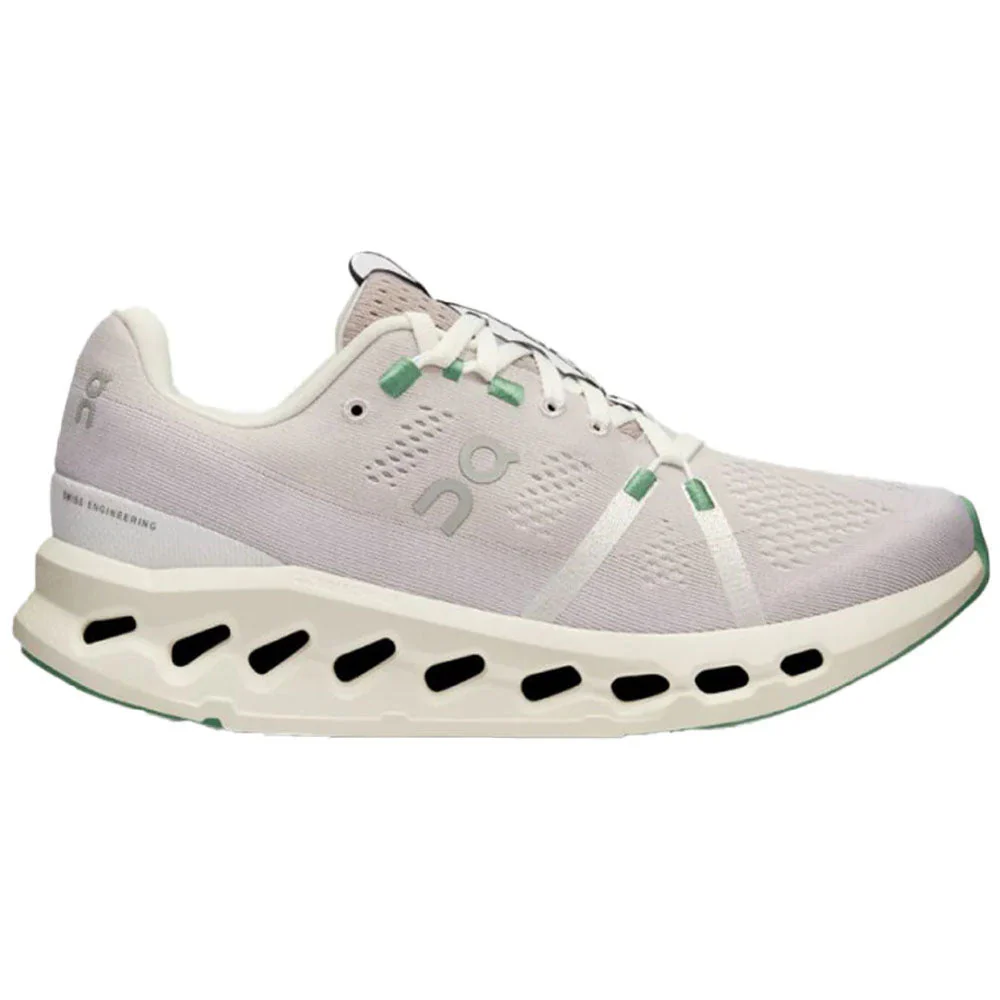 Women's On Cloudsurfer, Pearl/Ivory, 5 B Medium
