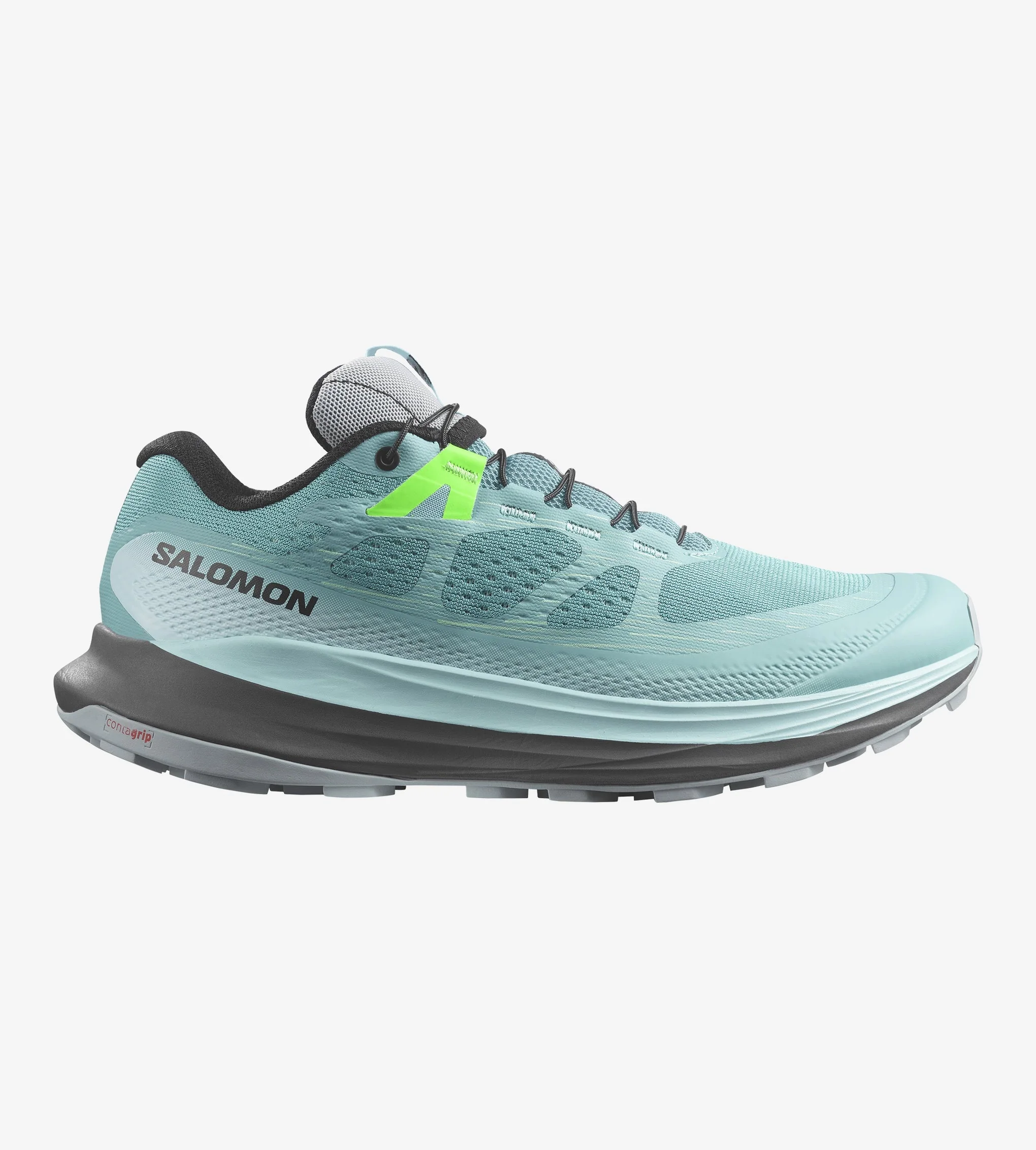 Women's Salomon Ultra Glide 2, Dusty Turquoise/Crystal Blue/Green Ash, 9 B Medium