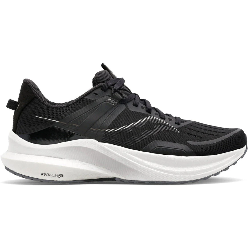 Women's Saucony Tempus, Black/Fog, 12 B Medium